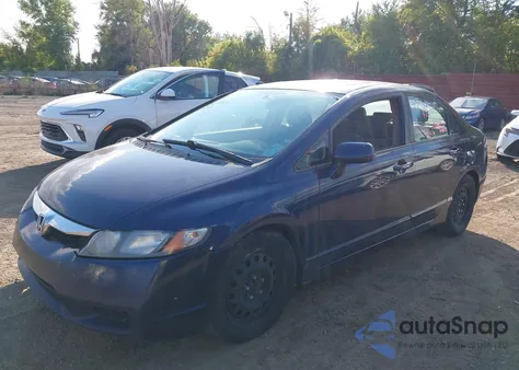 2009 Honda Civic Ex из США, поврежденный, VIN 19XFA168X9E045459